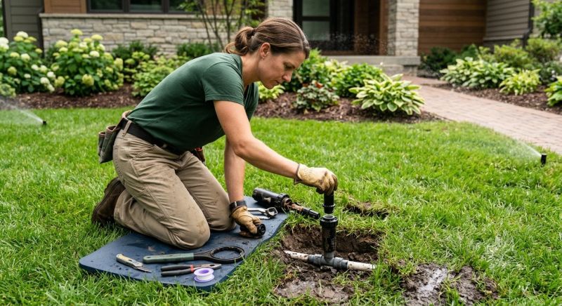 Garden Sprinkler Repair in Aiken, SC