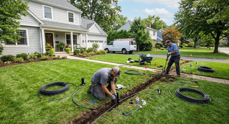 Grass Sprinkler Installation in Ventura County, CA