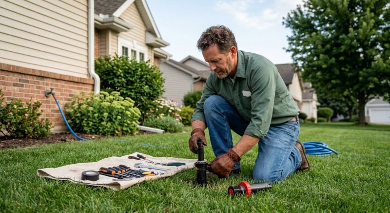 Damaged Sprinkler Repair in Aiken, SC