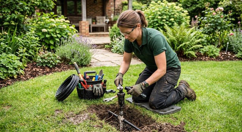 Garden Sprinkler Repair in Ventura County, CA