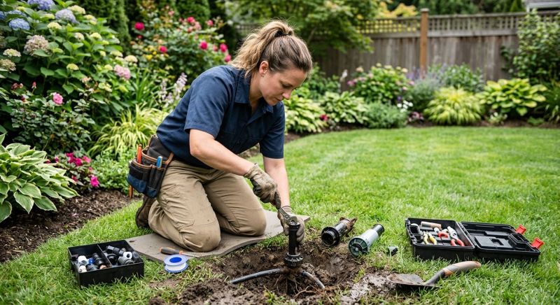 Garden Sprinkler Replacement in Honolulu, HI