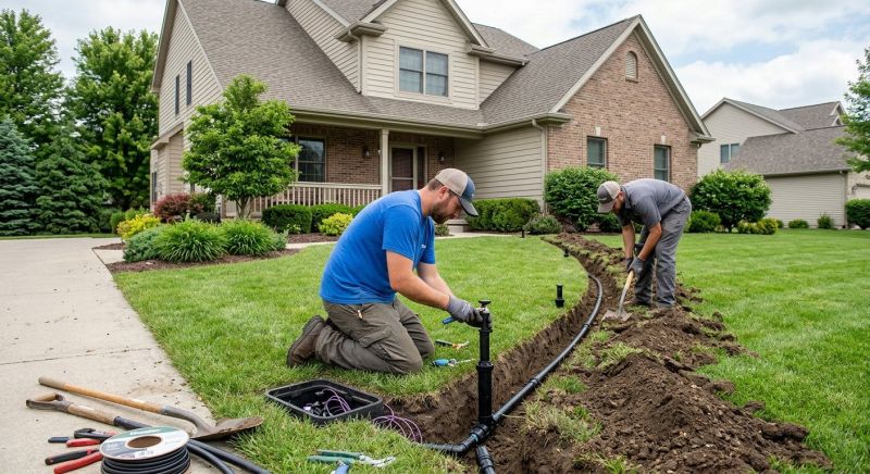 Outdoor Sprinkler Installation in Aiken, SC