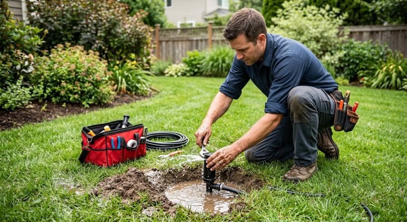 Sprinkler Head Repair in Ventura County, CA