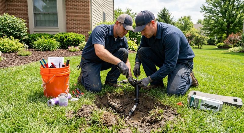Sprinkler Head Repair in Ventura County, CA