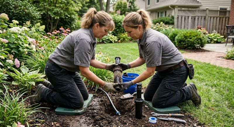 Sprinkler Head Replacement in Aiken, SC