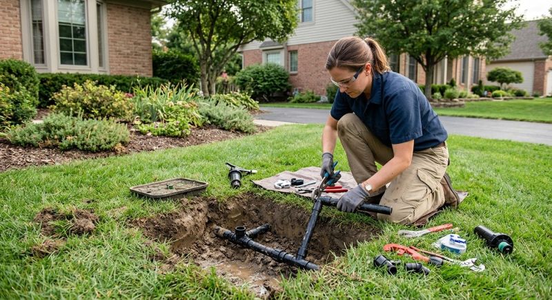 Sprinkler Line Repair in Honolulu, HI