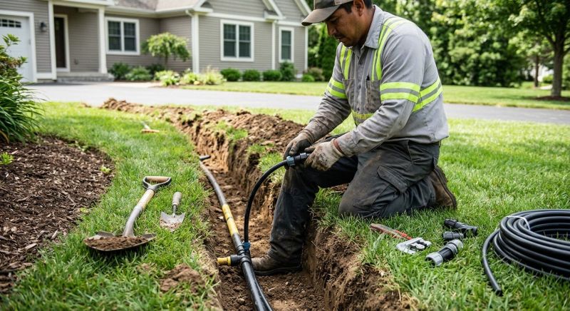 Sprinkler Line Repair in Aiken, SC
