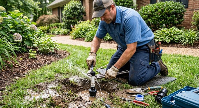 Sprinkler Valve Repair in Aiken, SC